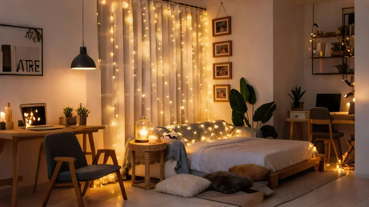 5 trendige Ideen, um Ihr Zuhause mit LED-Lichterketten zu dekorieren