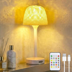 Ollny LED-Ozeanwellen-Projektorlampe für Badezimmer, Dusche, Badewanne (16 Modi, IP44 wasserdicht)