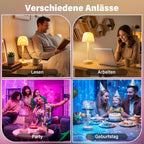Ollny LED-Ozeanwellen-Projektorlampe für Badezimmer, Dusche, Badewanne (16 Modi, IP44 wasserdicht)
