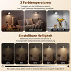 Ollny 2 Stück LED-Wandleuchte für Schlafzimmer, Nachttisch und zum Lesen