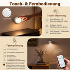 Ollny 2 Stück LED-Wandleuchte für Schlafzimmer, Nachttisch und zum Lesen
