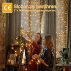 Ollny 800 LEDs 80m Lichterkette außen für Garten Balkon Hochzeit Party (Warmweiß, 8 Modi, IP44 wasserdicht)