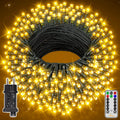 Ollny 400 LEDs 40m Lichterkette Weihnachtsbaum außen für Party (Warmweiß, 8 Modi, IP44 wasserdicht)